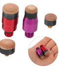 4pc Car Dent Repair Hammer Tip Set With Quick Change System For Faster Dents On Every Panel, Car Hail Damage Remover, Lightweight Metal Tips For Vehicles, shown with threaded tips