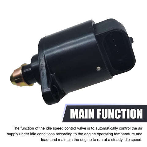 Drop In Idle Air Control Valve For Smooth Engine Idle And Steady Acceleration Replacement OEM 90380 10526 90325864 Fits King Kong