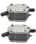 Two Pack Fuel Pumps For Yamaha Outboard 2 Stroke 115 130 140 150 175 200 225 250 300 HP Replaces 6E5-24410-02 18-7349