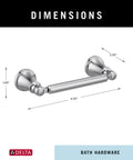 Dimensions of Pivoting Toilet Paper Holder In Polished Chrome Wall Mount Bathroom Organizer Zinc Construction Durable Anti Corrosion Finish Easy Install 1 Pack Fits Small Rooms Modern Finish Quiet Pivot Arm Wall Screws Included Great For Bathroom Organization.