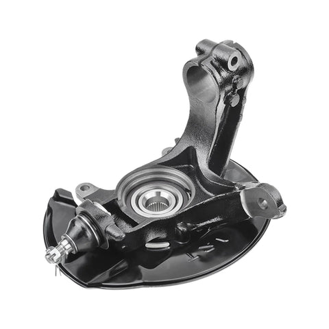 Front right steering knuckle and wheel bearing hub assembly for 2013-2017 Accord 3.5L bolt-on with dust shield.