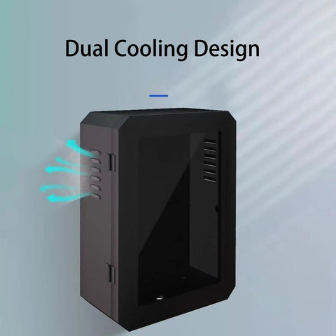 Tough Outdoor EV Charger Enclosure Box For Tesla Wall Connector Indoor Outdoor Cover With dual cooling design feature