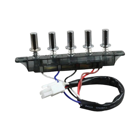 Universal Range Hood Push Button Switch Keyboard Control Board For 5 Button Or 4 Button Hoods, Replacement Switch Assembly