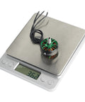 2306.5 Brushless Drone Motor 2300KV on scale weighing 36.2g for 2 to 4S ultralight FPV quad copter and RC airplane use
