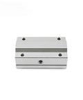 Top Shelf Linear Motion Bearing Slides For Cnc Routers And 3D Printers, SCS60LUU self lubricating slide bushing, aluminum design, precision part