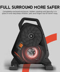 Quiet Portable Smart Bike Trainer For Indoor Rides With 18 Percent Slope Simulation, ANT Plus And BLE shown in enclosed design