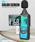 Decibel Meter Sound Level Meter For Precise Real Time Noise Readings From 30 dB To 130 dB Fast Response And High Accuracy display