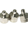 F Type 75 Ohm Terminator 3 Pack Coaxial Cable Adapters End Cap Kit For Unused RF Ports Satellite TV And Home Antenna Systems