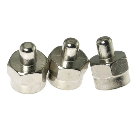 F Type 75 Ohm Terminator 3 Pack Coaxial Cable Adapters End Cap Kit For Unused RF Ports Satellite TV And Home Antenna Systems