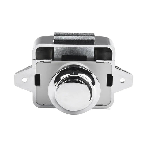 Push Button Latch Kit With 10 Drawer Locks For RVs Boats And Wardrobe Doors Easy Push Release Switches Marine Grade Hardware