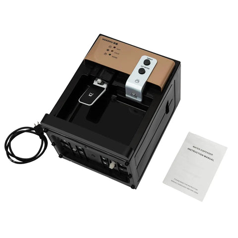 Top Loading Water Cooler Dispenser With Three Temperature Settings Hot Cold Warm For Home Office Dorm Champagne Gold Finish