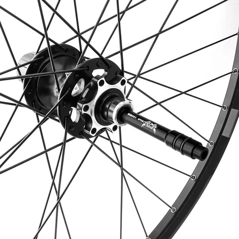 12mm To 9mm Front Wheel Hub Adapter For 100mm Thru Axle Quick Release Fits Mountain And Road Bikes Lightweight Anodized 7075 Aluminum