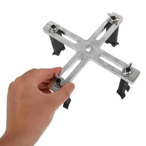 Adjustable Fuel Tank Lid Removal Tool With 4 Claw Design In Chrome Vanadium Steel For Quick Gas Cap Removal And Easy Gas Tank Access Aimed At Automotive Pros, 4-claw