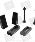 Clamp Kit For Rotary Tables And Milling Tables Face Plates And Vertical Slides Pro Grade M6 Clamp Kit components shown