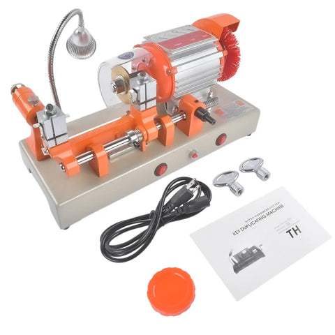 2 In 1 Automatic And Manual Metal Cutter For Precision Slotting 110V 120W Power Tool with Hand Wheel Feed displayed with accessories