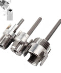 All In One Pipe Threader Kit For One Half, Three Quarter And One Inch PVC Pipes With Internal And External Dies, Hex Shank Thread Cutting Tool For Leak Proof Plumbing No Tool Swapping For Gas And Irrigation Projects