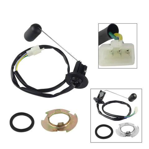 Gas Tank Level Sensor Sending Unit Float For GY6 50cc 125cc 150cc Scooters Mopeds And ATVs with 3-wire connector
