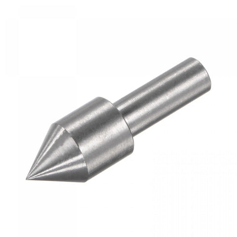 6mm Shank Dead Center Ejector Pin For Mini CNC Lathe Beads Machine Pro Grade 45 Steel 10mm Diameter Plum Tip Cone