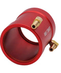Beefy Aluminum Water Cooling Jacket For 36mm RC Boat Motors 3650 3660 3674 Brushless With Inlet And Outlet Fittings Red