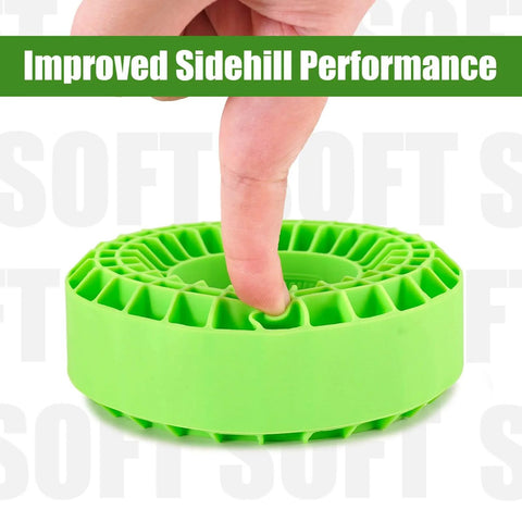 Silicone Rubber Insert For 118-122mm 4.75 Inch Outer Diameter RC Crawler Tires Green Large, Waterproof And Temperature Resistant