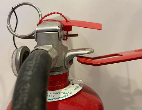 Universal Fire Extinguisher Bracket Set For 5 To 13 Lbs Beefy Wall Mount Holder And Bracket For All Extinguishers With Valve Body Slots Compatible With Dry Chemical And Water Fire Extinguishers