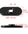 Front and side view of Centered Slide In Economy T Nut For One Quarter Inch Twenty Thread Aluminum Extrusion 10 Series 1010 Profiles