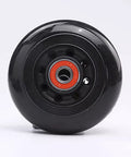 Black 60mm Inline Skate Wheels 90A Hardness Replacement Pack With Bearings For Indoor And Outdoor Skating Durable Fast Rolling 4 Pack