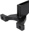 Knockout Belt Sander Attachment For Angle Grinder close-up of durable black steel mount, ideal for fast sanding tool conversion.