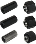 Router Collet Chuck And Nut Reducer Sleeves Set For A Wide Range Of Sizes Pro Grade Direct Replacement Kit For 2610906283 One Quarter Inch