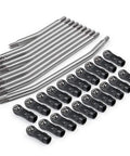 Beefed Up Aluminum Linkage Rod Set For One Tenth Scale RC Rock Crawlers Durable Lightweight Suspension Link System 10pcs