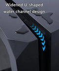 Widened U-shaped water channel design on EV Charger Station Box Weatherproof Electric Vehicle Wall Protector with combo lock.