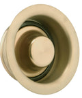 Universal Three And One Half Inch Kitchen Sink Flange And Stopper Kit For Garbage Disposals Champagne Bronze Stainless Steel Heavy Duty
