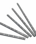 Side Mount Ball Bearing Drawer Rails Built Tough Heavy Duty Telescopic Slides For Smooth Quiet Opening Detachable Snap On Design Fits 7 To 16 Inch Drawers Steel Furniture Hardware Fittings, visible in a set of steel rails.