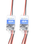 Two 10A Brushed RC ESCs With Bidirectional Control For Dope Boats, Tanks And Cars, Compatible With 130 And 180 Brushed Motors