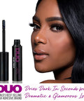 Dark Tone Quick Set Lash Adhesive For Strip And Individual Lashes, No-Fuss Fast-Drying Hold, Long-Lasting, 0.18 Oz, 1-Pack