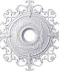 Decorative Beefy Ceiling Medallion With Forty And Three Eighths Inch Outer Diameter Inner Opening Six And Five Eighths Inches