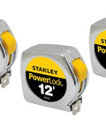 Heavy Duty Silver Tape Measure With Durable Metal Case And Long Lasting Mylar Blade Twelve Feet By Three Quarter Inch Pro Grade On The Job