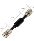 Boost Ham Radio Antenna Performance With An RF RFI Choke Coil In Coax, Prevent Interference And Enjoy Clearer Signals, dimensions included.