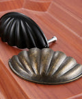 One Piece Zinc Alloy Kitchen Drawer Cabinet Door Handle Knob With Antique Bronze And Black Finish, elegant vintage look hardware