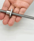 Miniature Ball Screw Kit For 3D Printers With Ball Nut 6mm 8mm 10mm Options 100mm 150mm 200mm Lengths SFK1002 close-up