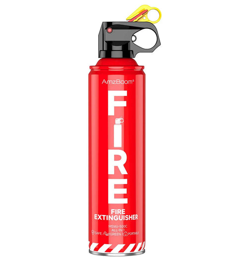 Compact Water Based Fire Extinguisher For Home Kitchen Car And Grill 8 In 1 ABC K Class with trigger and safety pin