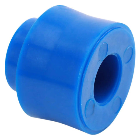 Front Suspension Kit With Axle Pivot Bushing Set And Radius Arm Bushing Kit Includes Front Lower Ball Joints And Front Upper Ball Joints For 2005 2006 Ford E 150 Club Wagon Ready To Roll blue polyurethane bushing close-up