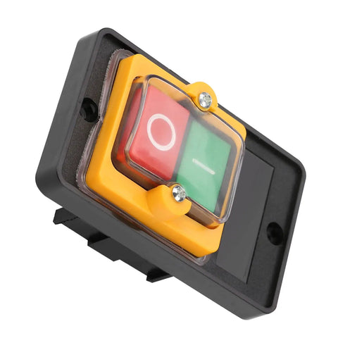 Heavy Duty Push Button Switch 120V 220V 380V 10A On Off Self Locking Button Auto Reset Off For Motors And Electrical Circuits