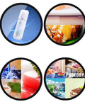 Rock Solid 23.6 Inch Round LCD Digital Display Screen For Business Pro Grade Gear 1280 By 1280 HD Resolution Zero Hassle showcases product images.