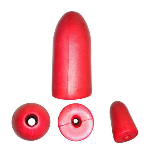 Red PVC Foam Outrigger Stabilizer Buoy For Canoe Boat Fishing 12 cm Diameter, 27 cm Length, Durable Buoyancy Aid Set