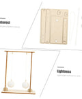 2-Pack Kid-Friendly Physics Principles Experiment Kit for Hands-On STEM Learning showing components and assembled model.