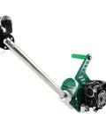 Drill Powered Wire Puller for Electricians, 1000-Lb Cable Tugger handheld tool with adjustable boom and poly line support