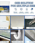 Heavy Duty Clear Waterproof Sealant Gel Leak Stopper For Roof Wall Repair used on toilets, tiles, windows, and pipes.
