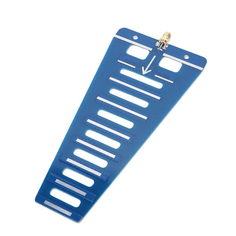 Long Range 2.4GHz Directional WiFi Antenna with 13dBi Gain for Drone Control, blue PCB design, top view