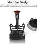 Level Up Your Daily Grind With This Legit Espresso Wdt Tool, Packed With A Flexible 54Mm Stirrer, Adjustable Ten Needle Distributor, Smart Dosing Funnel, Sturdy Stand, And Pro Barista Finish For Smooth Extractions. Image shows modular design for easy storage.